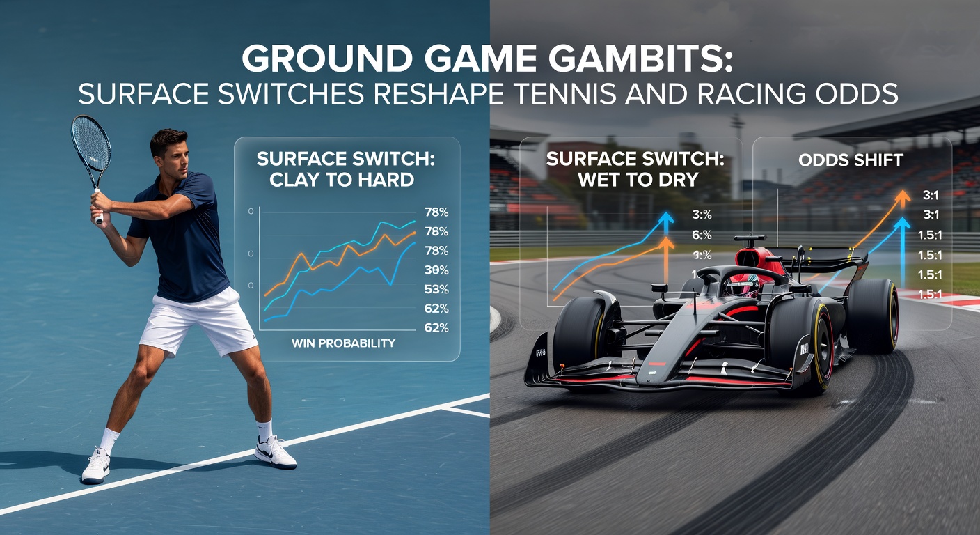 Professional tennis player sliding on a red clay court during a high-stakes rally, highlighting surface-specific movement