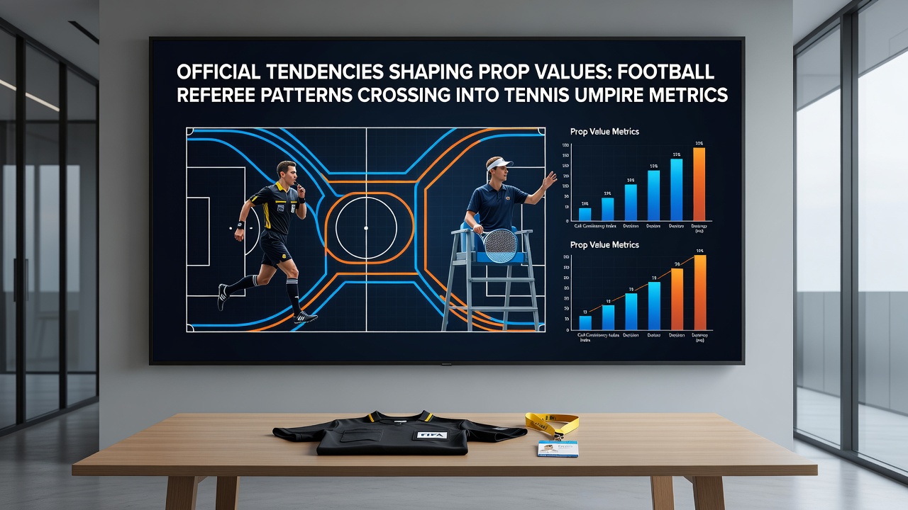Data visualization of referee and umpire call patterns across sports